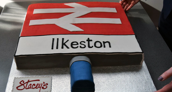 Ilkeston Railway Station cake